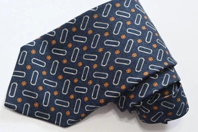 Corbata de cuello COACH AZUL SEDA PARA HOMBRE CON: 3 3/4 "POR L:57" HECHA EN ITALIA Foto 1 de 3