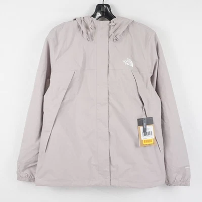 The North Face Antora Waterproof Rain Jacket In Moonstone Grey - Women's Medium - Image 1 of 4