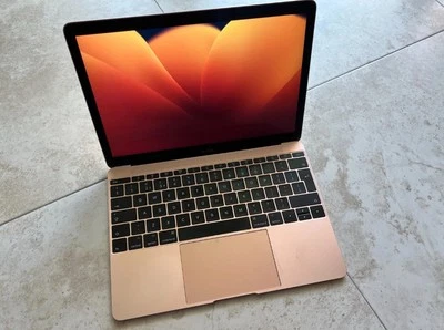 Apple MacBook 12 inch 2017 Retina 8GB Core i5 512GB SSD In Gold/Excl Condition - Image 1 of 4