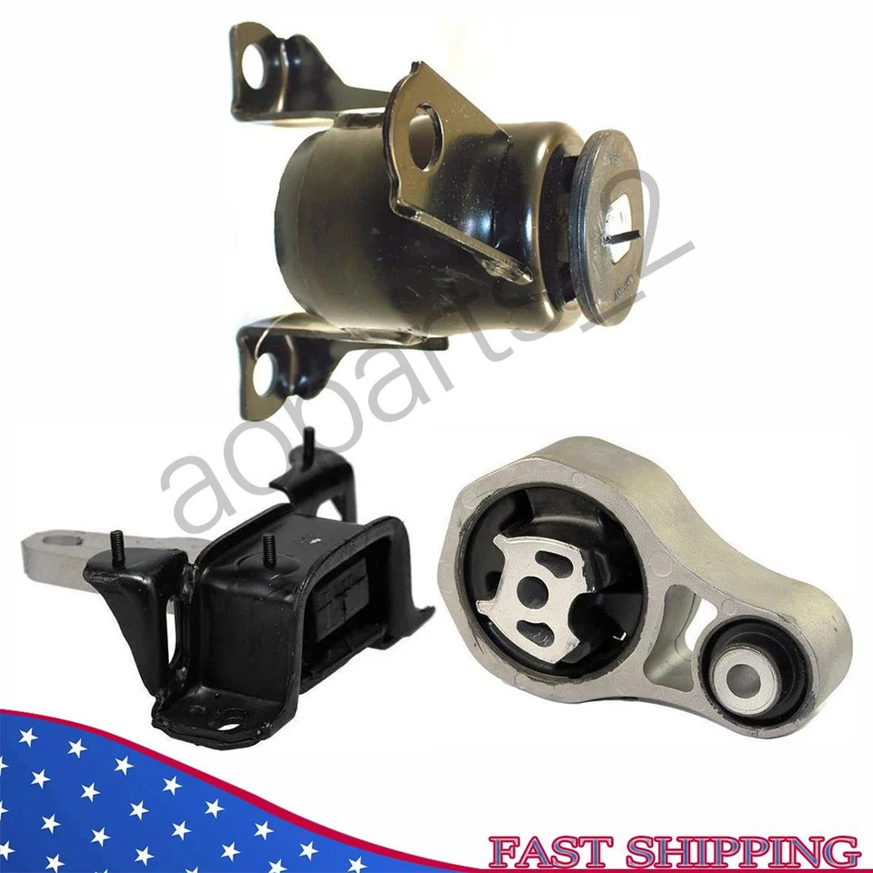 Juego de montaje de motor, transmisión y puntal de par 3 piezas 11-19 para Ford Fiesta 1,6 L para auto Foto 1 de 4