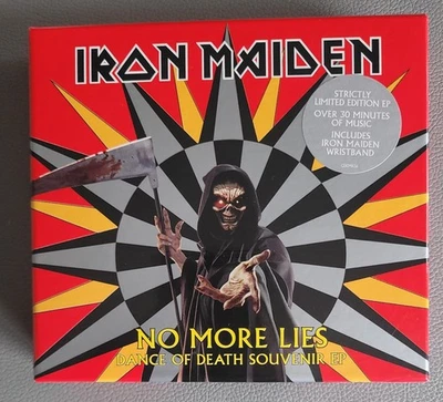 CD Iron Maiden No More Lies BOX mit Wristband wie Neu! - Bild 1 von 3