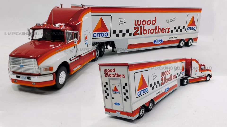 143 CAMION AMERICANI DE AGOSTINI "FORD AEROMAX"IXO, NO OLD CARS,LBS,ELIGOR,WSI - Immagine 1 di 1