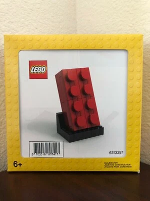 Lego VIP Buildable 2x4 Red Brick Set 6313287 New, Factory Sealed! - Image 1 of 2