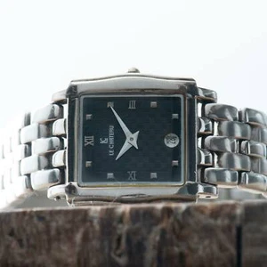 Le Chateau 2614L Damen Datum Vintage Armband Edelstahl Uhr - Bild 1 von 6