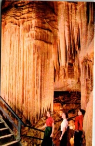 Chrom Postkarte The Falls Frozen Niagara Mammut Höhle Nationalpark Kentucky KY - Bild 1 von 2