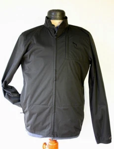 PUMA Lux Herren Golf Windjacke Wind Jacket 565894 Wind Cell schwarz Gr S - Foto 1 di 2