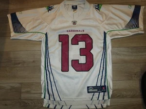 Kurt Warner #13 Arizona Cardinals Super Bowl NFL Reebok Jersey SM S mens - Picture 1 of 3