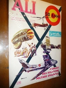 ALI NUOVE QUINDICINALE D'AVIAZIONE 1-31 AGOSTO 1962 n.15-16 AVIAZIONE SPAGNOLA - Picture 1 of 4