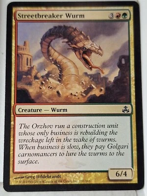 Streetbreaker Wurm - Guildpact - Magic the Gathering MTG Nice! - Image 1 of 3