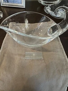 STEUBEN VINTAGE LLOYD ADKINS SAUCE GRAVY BOAT FABULOUS LOOK - Picture 1 of 9