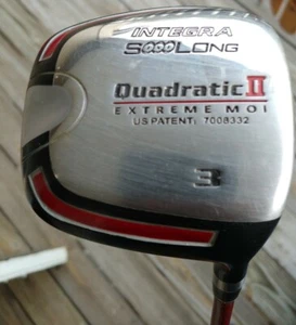 INTEGRA ~ SoooLONG QUADRATIC 2  Fairway 3 Wood RH ~ Irod s hybrid 335 Golf Pride - Picture 1 of 6