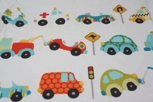 Kinder Jungen Gardine Paneele Handarbeit bunte Autos Kängurus Groovy B6 - Bild 1 von 2