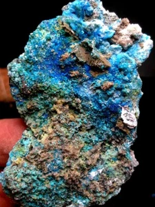 44g 1PCS NATURAL Blue Cyanotrichite CRYSTAL STONE MINERAL Specimen p673 - Picture 1 of 7