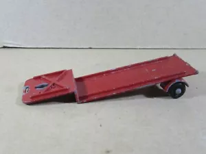 105U Vintage 1960 Lesney Matchbox Major Pack 7 Jennings Cattle Trailer 1:81 - Picture 1 of 7