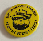 Vintage Join Smokey’s Campaign Pinback Smokey Bear