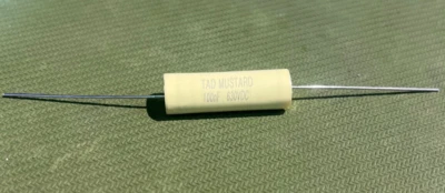 Tube Amp Doctor TAD Mustard Capacitor 0.1 uF / 100 nF 630V