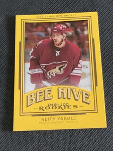 2006-07 UPPER DECK BEE HIVE KEITH YANDLE #143 #ed 48/100 GOLD ROOKIE RC