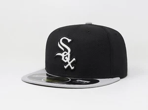 New Era 59Fifty Men Women Cap Chicago White Sox Diamond Era 2Tone Hat Size 7 - Picture 1 of 5