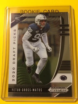 🔥🔥2020 PRIZM DRAFT PICKS YETUR GROSS-MATOS Rookie Base #159 Penn State - Image 1 of 2