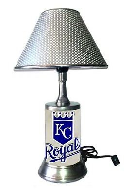 MLB Kansas City Royals table lamp with shade, desk lamp - Image 1 of 3