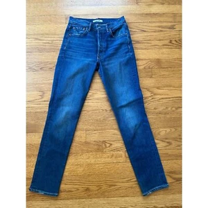 Jeans donna GRLFRND Karolina Joan Jett taglia 26” denim slim invecchiato casual - Foto 1 di 13
