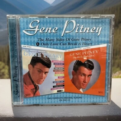 Gene Pitney The Many Sides Of & Only Love Can Break a Heart CD 1997 import VG+ Foto 1 de 4