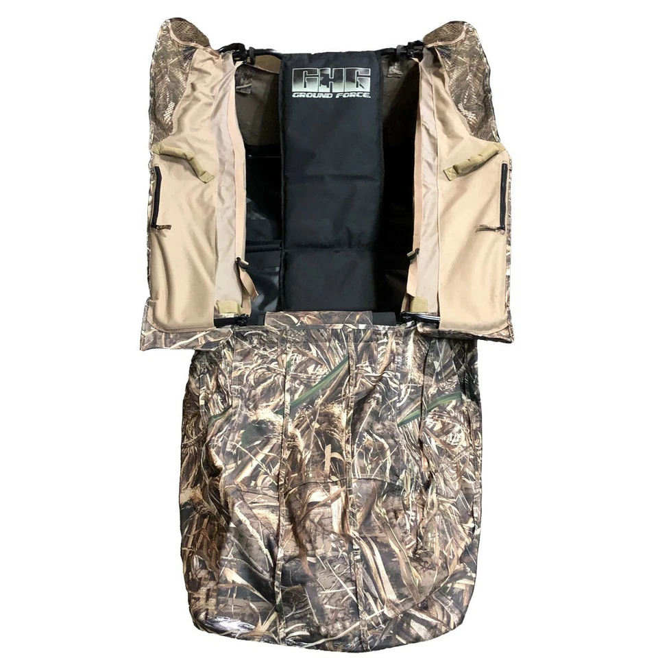 AVERY GHG GROUND FORCE LAYOUT GROUND HUNTING BLIND MAX 5 CAMO NEW - Image 1 of 1