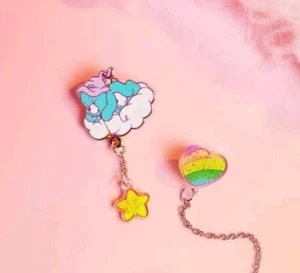 Care Bear, Bedtime Bear, Metal Pin Badge - Picture 1 of 5