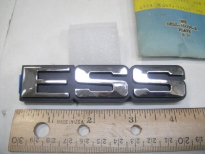 Placa de identificación Ford Granada ESS 1978 79 nuevo en caja "ESS" Foto 1 de 4