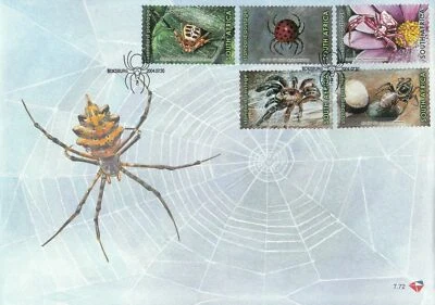 [SJ] South Africa The Wonder World Of Spiders 2004 Insect Animal Wild (FDC - Image 1 of 4