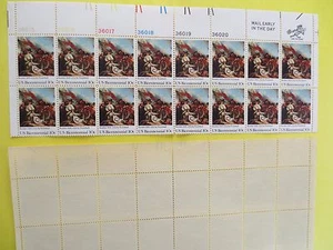 DOC's Scott #1564 Military Bunker Hill 1975 10c block MNH OG VF/XF - Picture 1 of 1