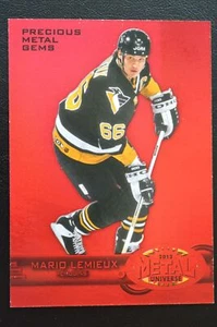 2012-13 Fleer Retro Precious Metal Gems Red PMG MARIO LEMIEUX /100 - Picture 1 of 2