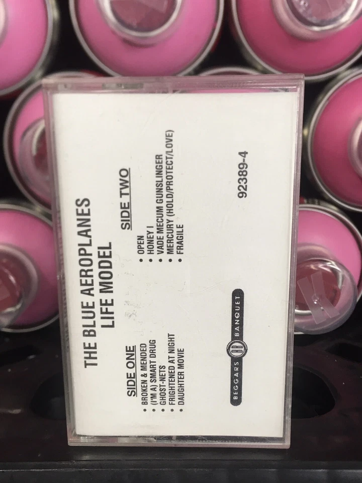 Rare The Blue Aeroplanes Life Model PROMO Cassette 1994 UK Post Punk White Label - Image 1 of 4