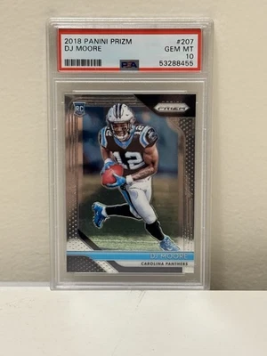 Panini Prizm 2018 - Rookie D.J. Moore #207 (RC) Foto 1 de 2