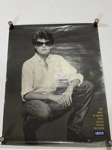 Vintage Original 1982 Levi's 501 Jeans for Women Advertisement Poster 29" x 22" - Picture 1 of 5