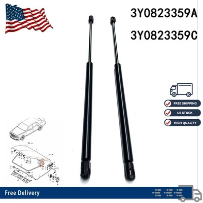 Novo Para Bentley Mulsanne capô capô amortecedores elevador suporte par 2 peças EUA - Imagem 1 de 4