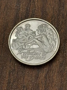 2000 Sparta .999 Fine Silver Doubloon- Mardi Gras Krewe Favor - Picture 1 of 2