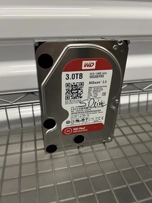 Western Digital Red WD30EFRX 3TB 3.5" 64MB Cache SATA III NAS Hard Drive HDD - Image 1 of 4