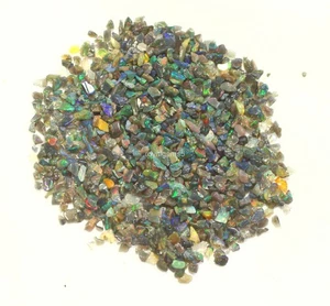 Opale naturale per bambini pietra preziosa grezza guarigione 100 pezzi lotto all'ingrosso 1x1x1 mm - Foto 1 di 4