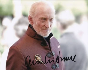 CHARLES DANCE signed Autogramm 20x25cm GAME OF THRONES in Person autograph COA - Bild 1 von 1