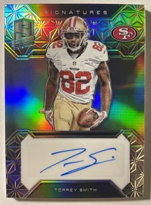 2016 Spectra TORREY SMITH Signatures Auto 65/99 San Francisco 49ers - Picture 1 of 2