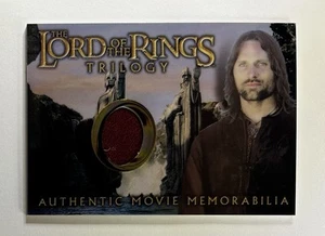 2004 Topps Chrome Lord of The Rings Movie Memorabilia Aragorn Shirt Costume - Picture 1 of 2