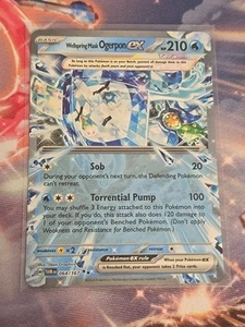 Máscara Wellspring Ogerpon ex 064/167 Sv06: Twilight Masquerade Holo casi nueva - Imagen 1 de 2