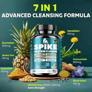 4000FU nattokinase and 500mg bromelain | Curcumin 800mg+Quercetin capsule - Picture 1 of 5