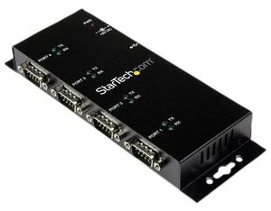 STARTECH - Hab USB ke DB9 RS232 4 Port, Sesuai untuk Aplikasi Perindustrian - Picture 1 of 4