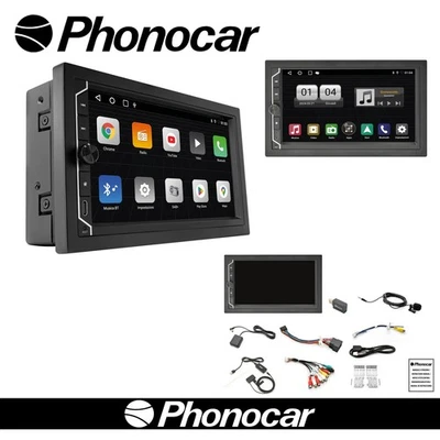Phonocar VM003 Autoradio 2 DIN COMPATTA Android 12 Full HD Radio DAB+ MA - Immagine 1 di 4