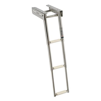 Scaletta inox stretta a scomparsa 3 gradini - 1 PZ Osculati  - 49.543.33 - Immagine 1 di 3