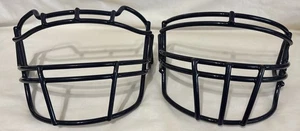(2) Máscaras faciales de casco de fútbol americano verde Gridiron - negras CA-05 2017 - NUEVAS B - Imagen 1 de 5