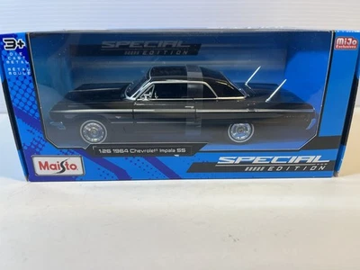 Chevy Impala 1964 modelo de coche diecast: escala 1/26, nuevo en caja de Maisto Foto 1 de 4