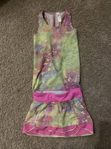 Ivivva Matching Outfit, Size 8, Top And Skirt, Open Cut Back  - Picture 1 of 5